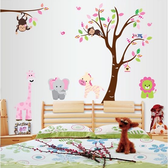 decoraţiune pentru perete-animale-safari 