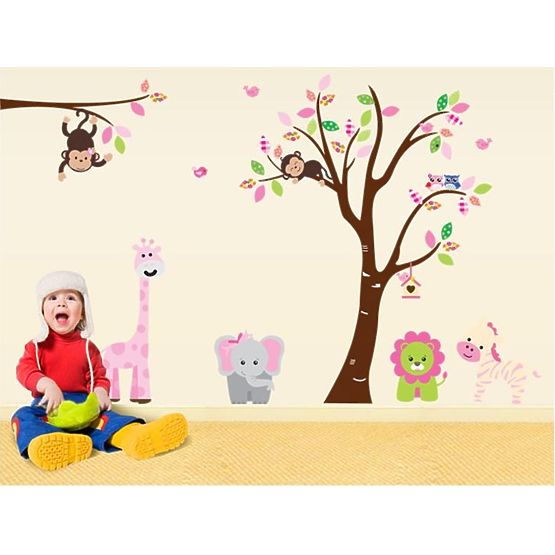 decoraţiune pentru perete-animale-safari 