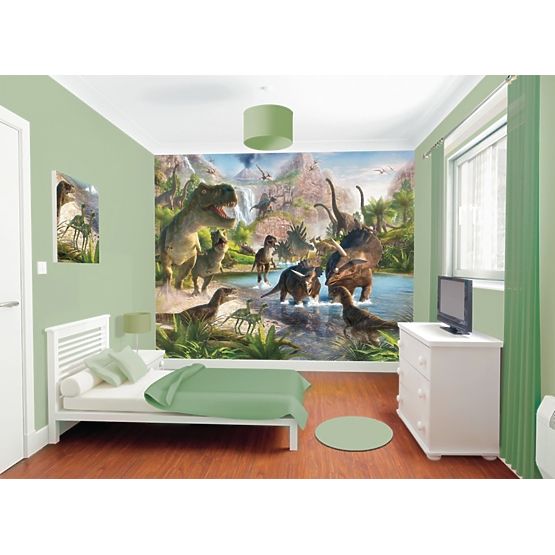 Decoraţiunea murală 3D Dinozauri