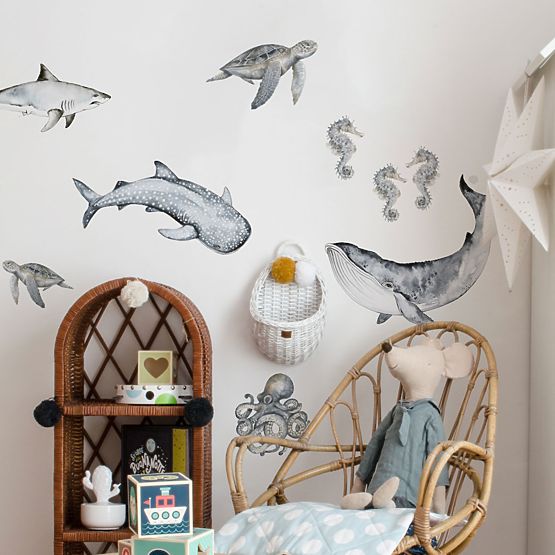 decorare pe perete DEKORNIK fericit ocean țara minunilor