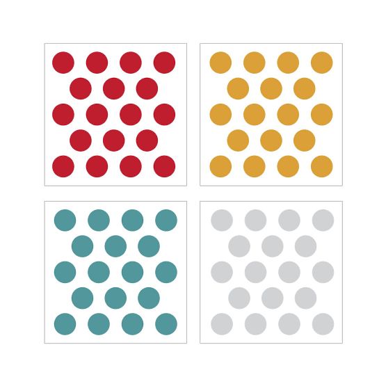 decorare pe perete DEKORNIK konfetti 4