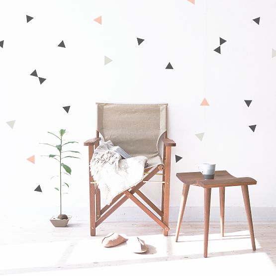 decorare pe perete DEKORNIK - triunghi