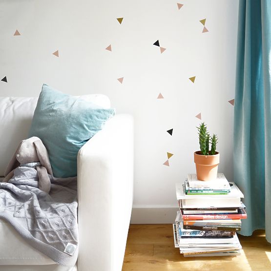 decorare pe perete DEKORNIK - triunghi