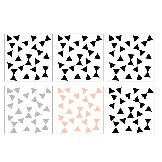 decorare pe perete DEKORNIK - triunghi