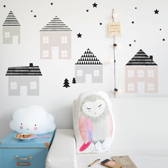 Decorațiune de perete DEKORNIK-TEMA UNUI ORAȘ SCANDINAV