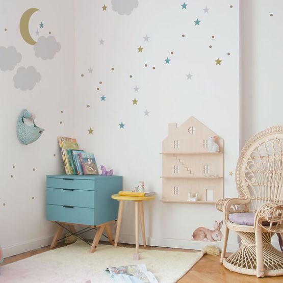 Decorațiune de perete DEKORNIK –tema unui RAI colorat