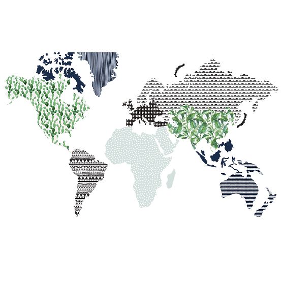 Decor de perete DEKORNIK - Harta 4