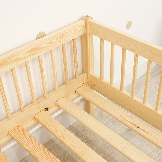 Pat pentru copii Teddy Plus - natural