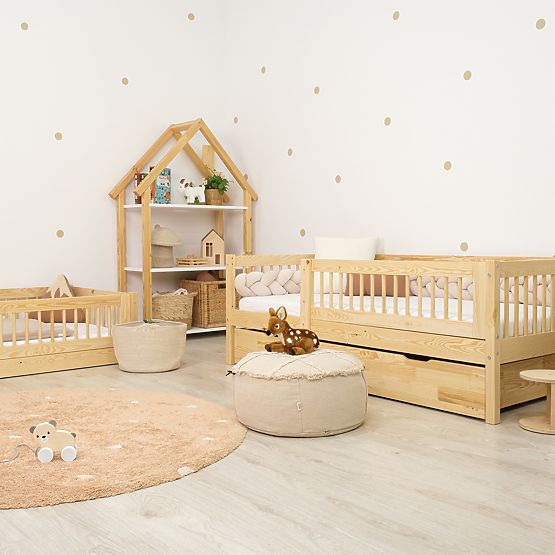 Pat pentru copii Teddy Plus - natural