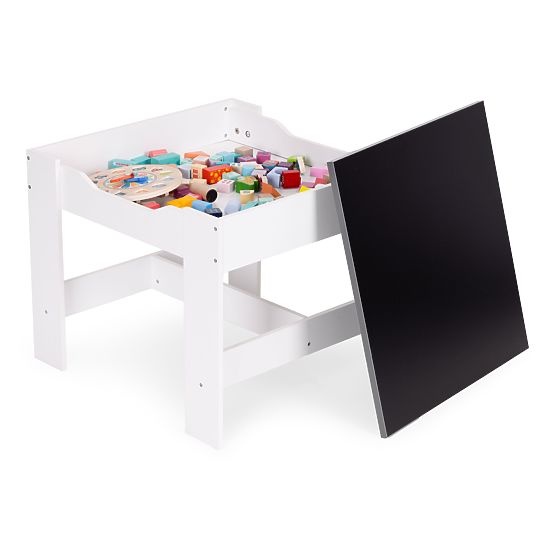 Set de mobilier pentru copii masă + 2 scaune cu tablă ECOTOYS