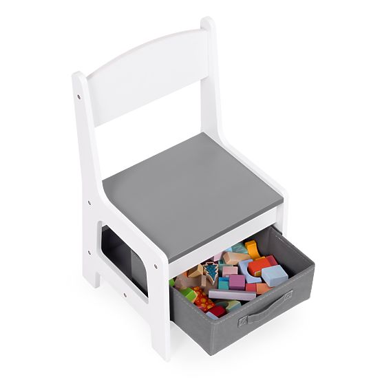 Set de mobilier pentru copii masă + 2 scaune cu tablă ECOTOYS