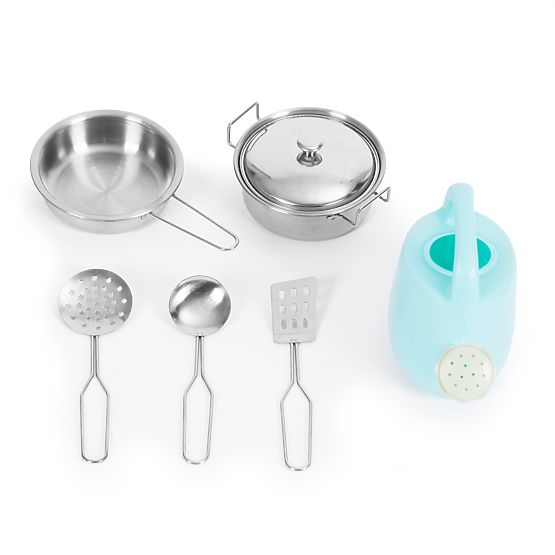 Bucătărie de noroi pentru copii din lemn de brad ECOTOYS