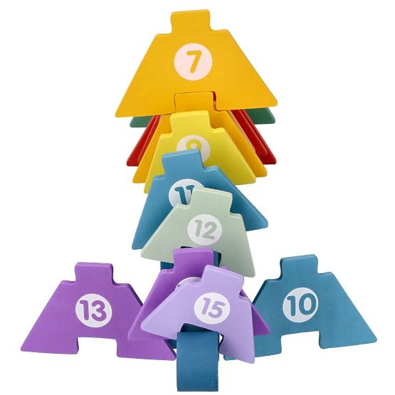 Dinozaur cu puzzle-uri numerice