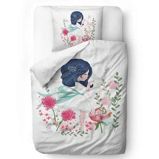 Domnul. Little Fox Linen Agnes - Flori în jurul meu