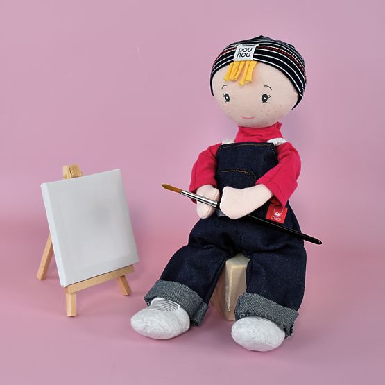 Doudou Jolijou Păpușa Faustin 36 cm