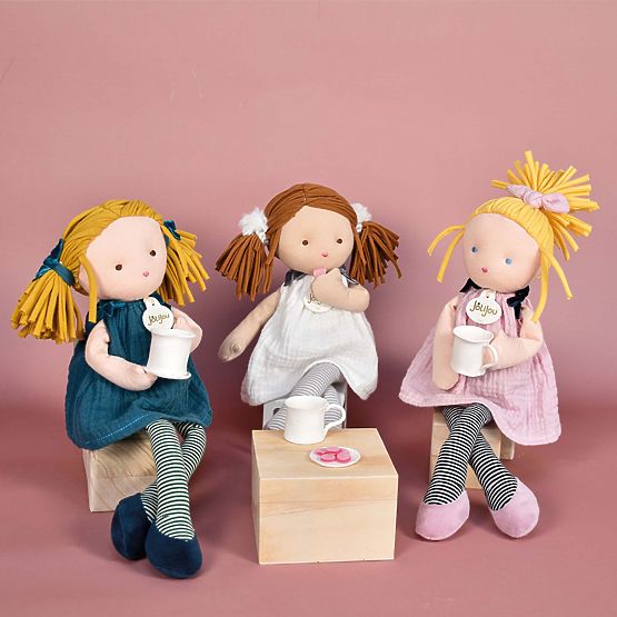 Doudou Jolijou Păpușa Inés 30 cm