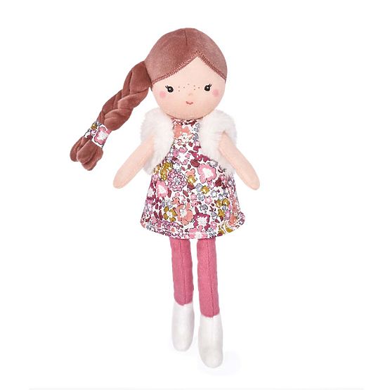 Doudou Jolijou Păpușa Julia 25 cm roz