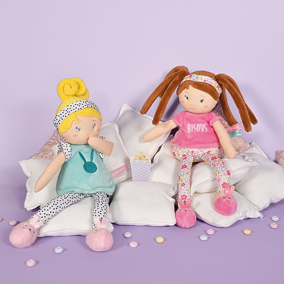 Doudou Jolijou Păpușa LES PIPELLETTES 25 cm 1 buc