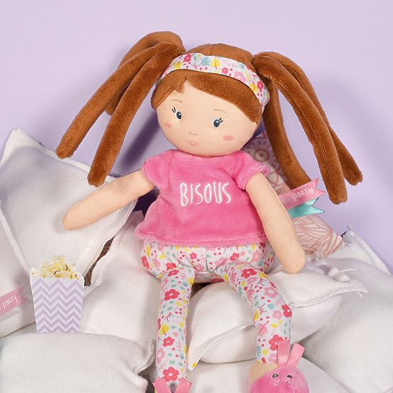 Doudou Jolijou Păpușa LES PIPELLETTES 25 cm 1 buc