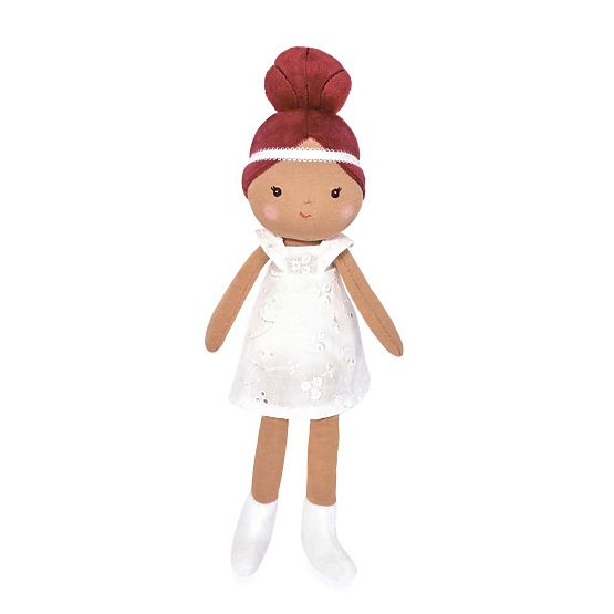 Doudou Jolijou Păpușa Mae 25 cm albă