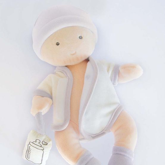 Doudou Jolijou Păpușa Pol în geantă pentru cărucior 28 cm