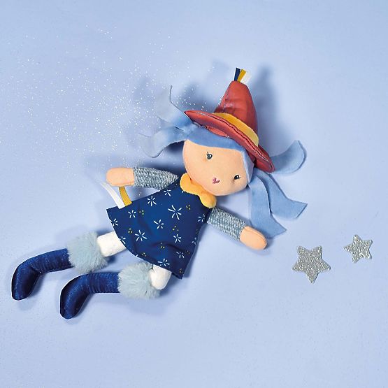 Doudou Jolijou Păpuși din pânză Vrăjitoare 24 cm