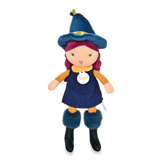 Doudou Jolijou Păpuși din pânză Vrăjitoare 24 cm