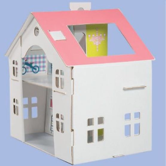 Dreamy - Casă de păpuși din carton pentru copii