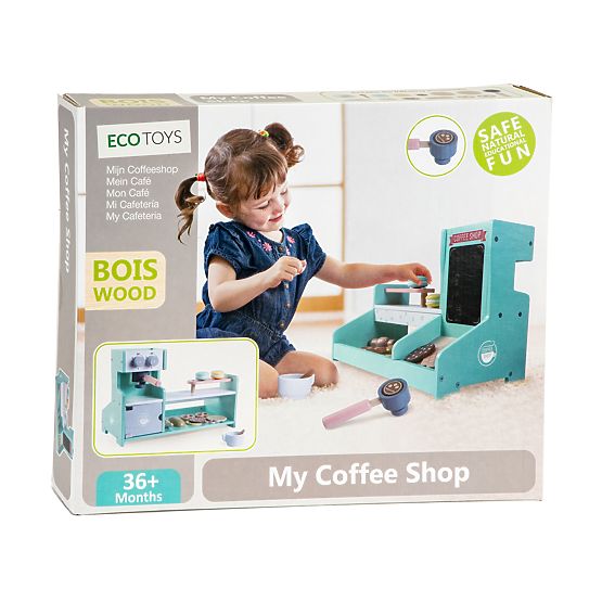 Bucătărie din lemn cafenea magazin cofetărie ECOTOYS