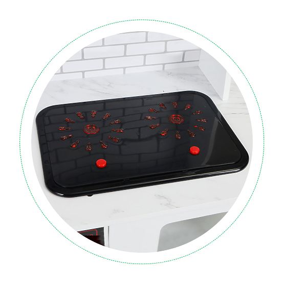 Bucătărie din lemn pentru copii + sunete și lumini ECOTOYS