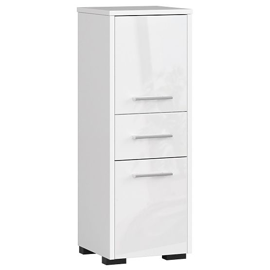 DULAP BAIE FIN COLOANĂ 30 2U 1S 85cm PK ALB LUCIOAS
