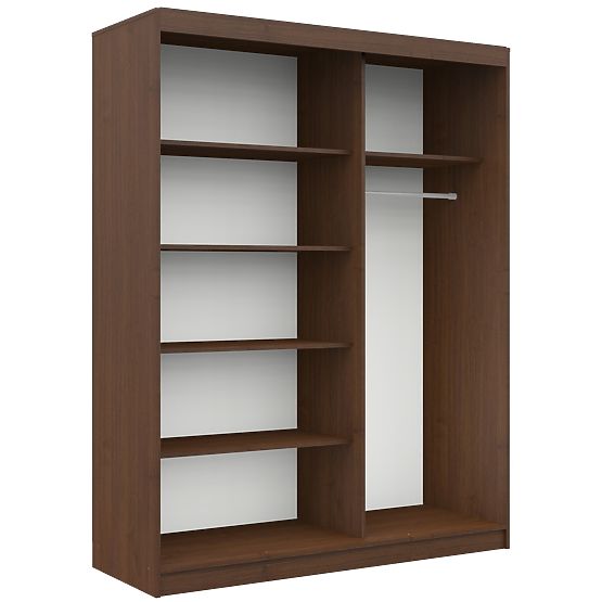 DULAP CU UȘI GLISANTE 150 cm CLP MONO WENGE