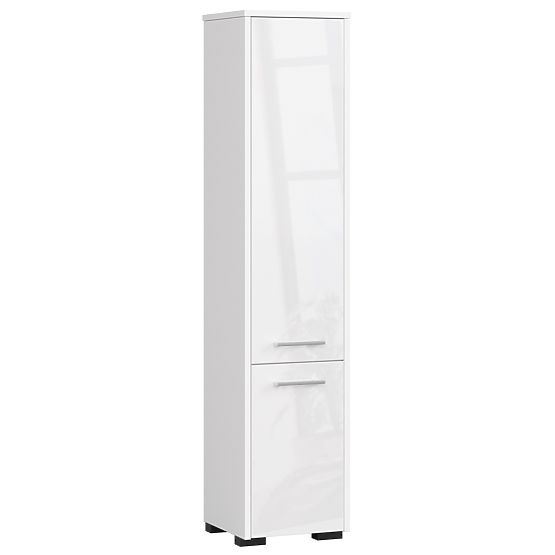 DULAP DE BAIE FIN COLOANĂ 30 2U 140cm ALB LUCIOAS
