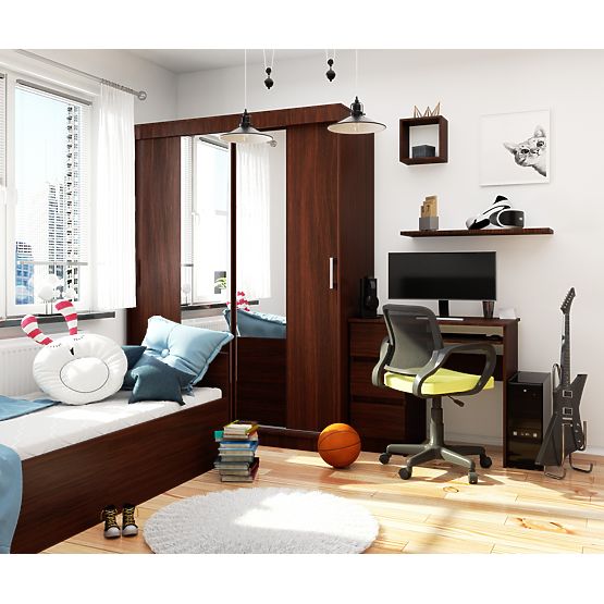 DULAP GLISANT 150cm CLP WENGE