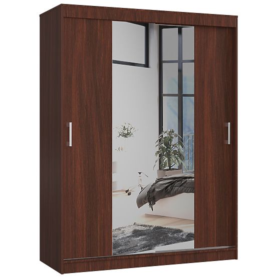 DULAP GLISANT 150cm CLP WENGE