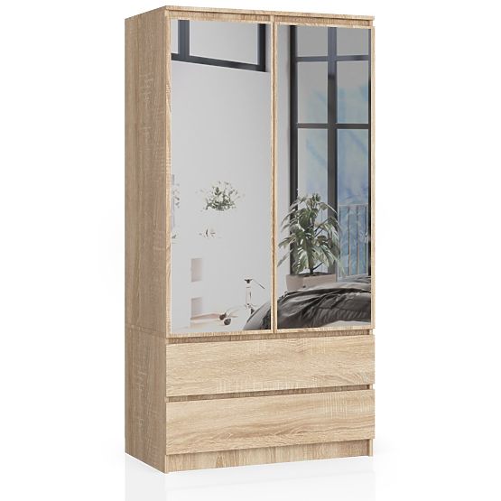 DULAP S90 2D 2SZ 2 OGLINZI CLP PK SONOMA