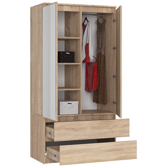 DULAP S90 2D 2SZ 2 OGLINZI CLP PK SONOMA