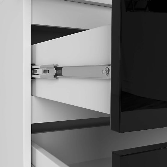 DULAP S90 2U 2S CLP PK NEGRU LUCIOAS