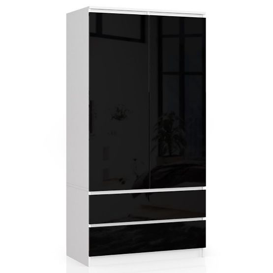 DULAP S90 2U 2S CLP PK NEGRU LUCIOAS