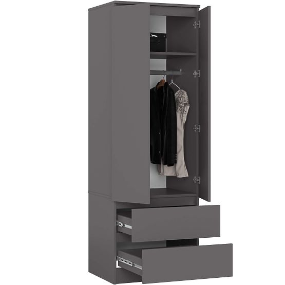 DULAP STAR S60 2U 2SZ PK GRAFIT GRI