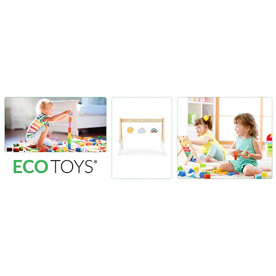 Ecotoys trapez din lemn