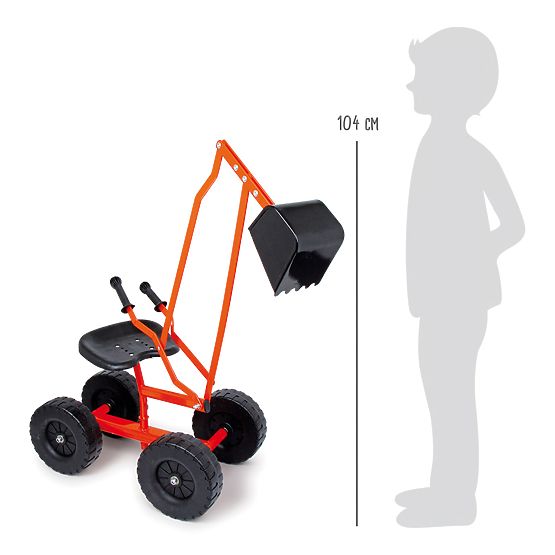 Excavator cu picior mic cu roți