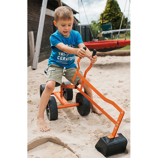 Excavator cu picior mic cu roți