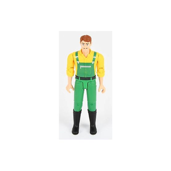 Figurină bărbat fermier Bruder BWORLD