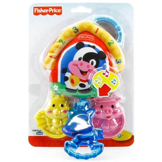 Fisher Price agățat jucărie animale din ferme