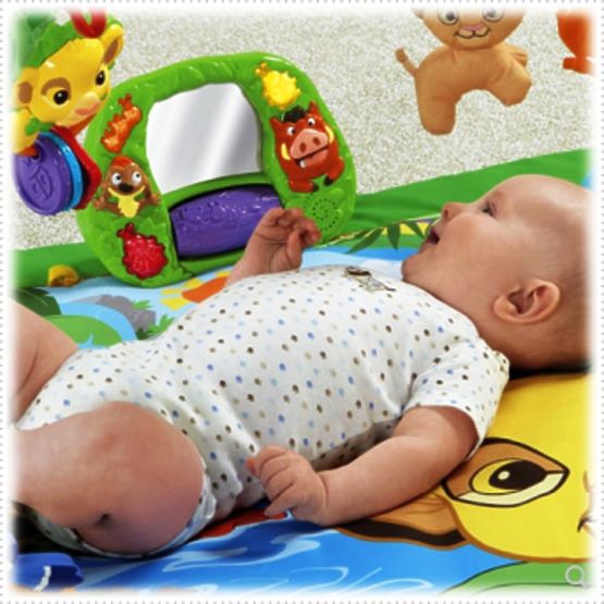 Fisher Price joc pătură leu rege