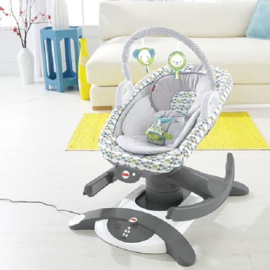 Fisher Price leagăn 4-in-1 stâncă 'n alunecare suzetă