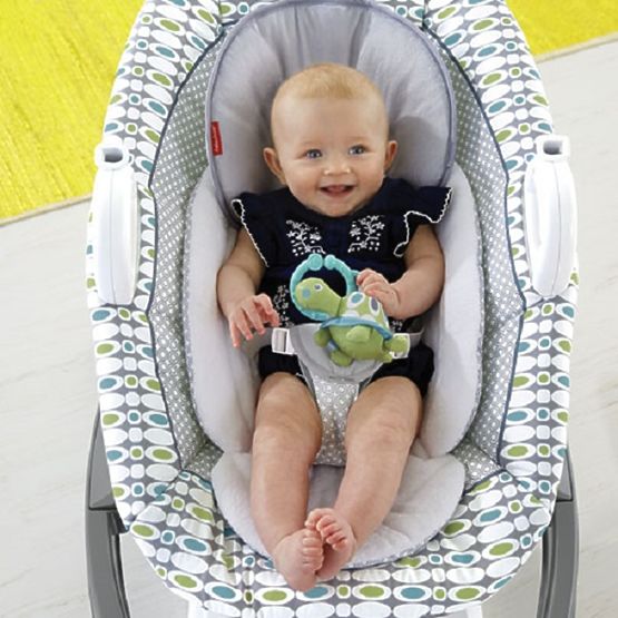 Fisher Price leagăn 4-in-1 stâncă 'n alunecare suzetă