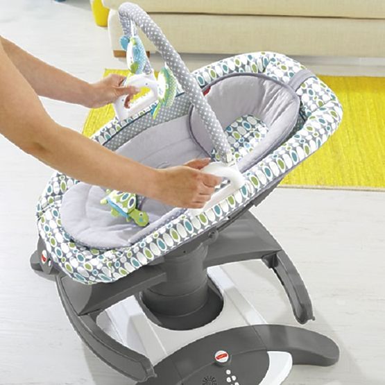 Fisher Price leagăn 4-in-1 stâncă 'n alunecare suzetă