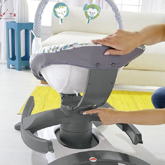 Fisher Price leagăn 4-in-1 stâncă 'n alunecare suzetă